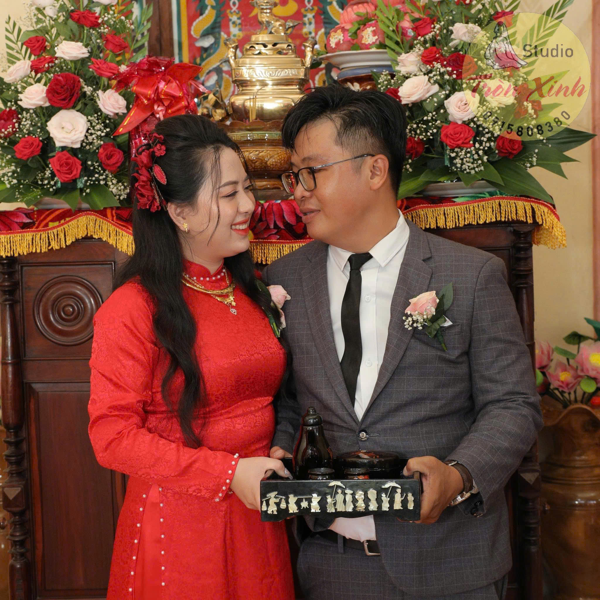 Áo Dài Dâu Rể ngoại cỡ mặc đẹp tự tin khoe dáng